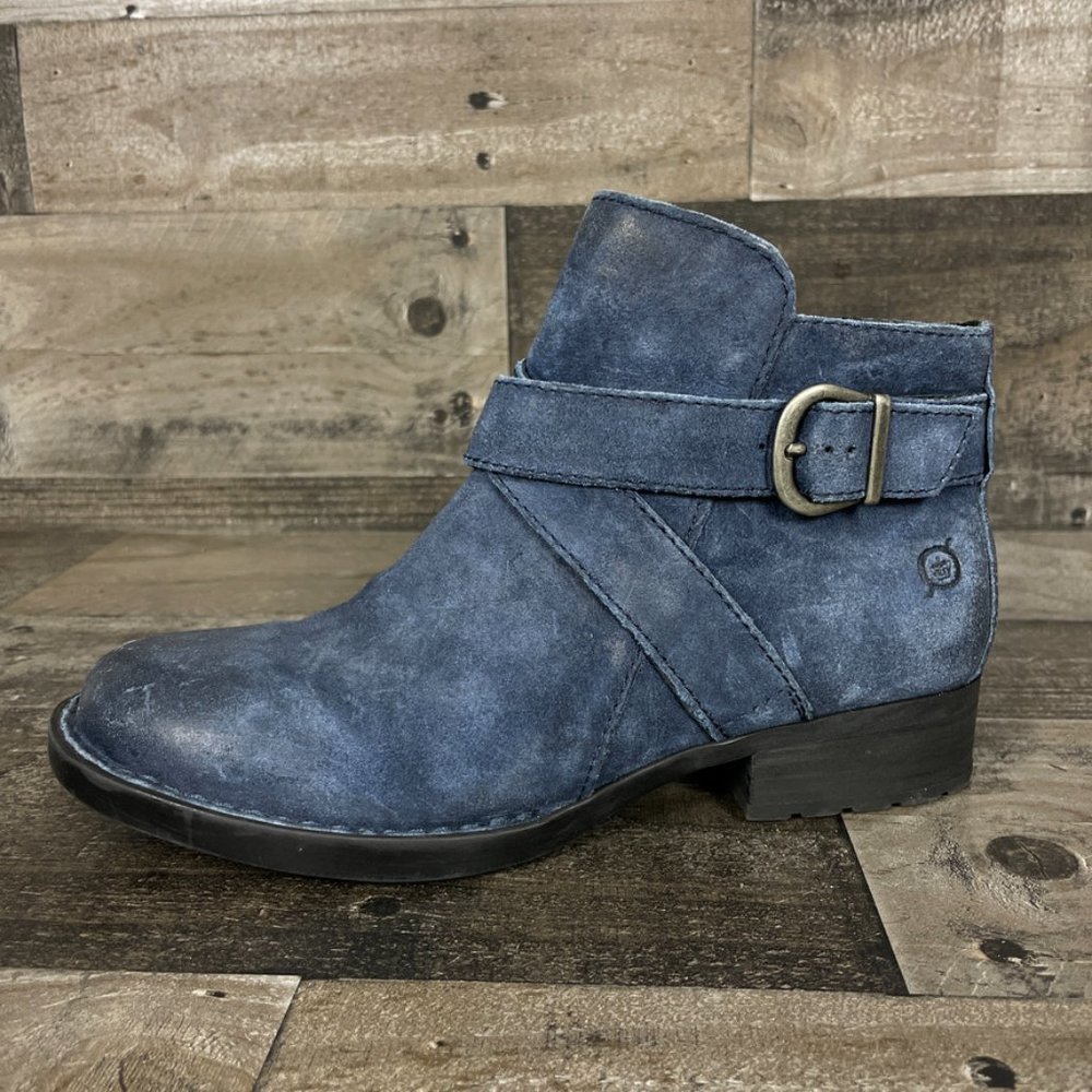 Born Trinculo Distressed Suede Booties - Picture 3 of 10